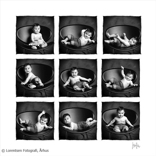 Babyfoto collage