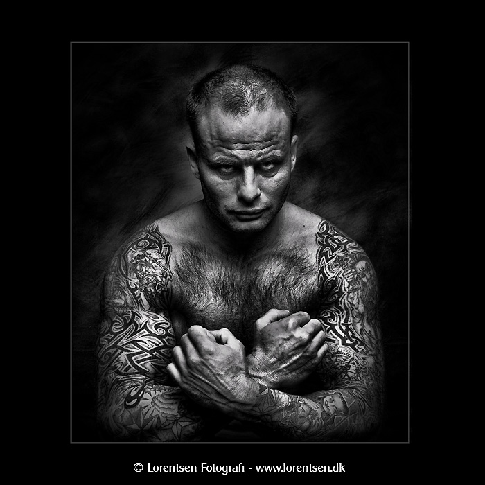 portrætfoto aarhus fotograf lorentsen tatovering foto